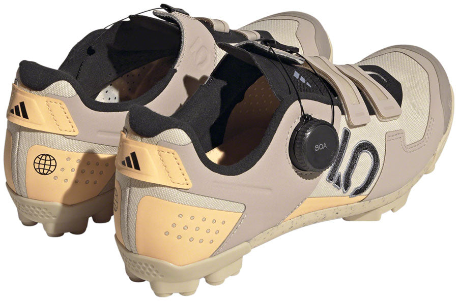 Five Ten Kestrel BOA Mountain Clipless Shoes - Womens Sand Strata/Silver Violet/Acid Orange 6 Shoes and Insoles Five Ten   