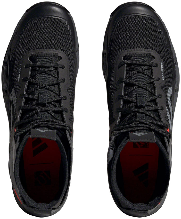 Five Ten Trailcross Mid Pro Flat Shoes - Mens Core BLK/Gray Two/Solar Red 12 Shoes and Insoles Five Ten   