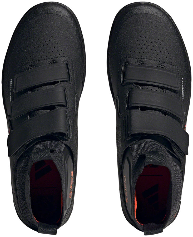 Five Ten Freerider Pro Mid VCS Flat Shoes - Mens Core BLK/Solar Red/Gray Three 11 Shoes and Insoles Five Ten   