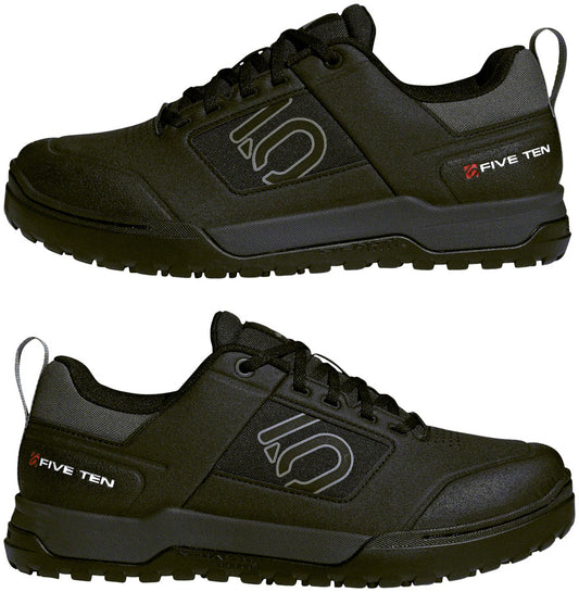 Five Ten Impact Pro Flat Shoes - Mens Core Black/Gray Three/Gray Six 9.5 Shoes and Insoles Five Ten   