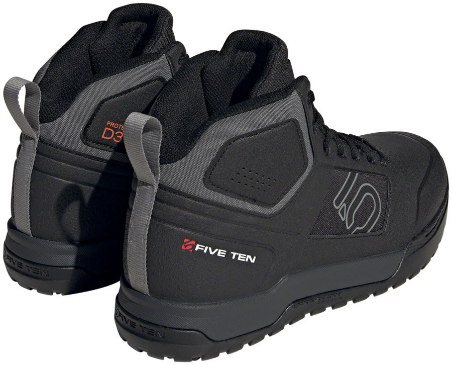 Five Ten Impact Pro Mid Flat Shoes - Mens Core BLK/Gray Three/Gray Six 10.5 Shoes and Insoles Five Ten   