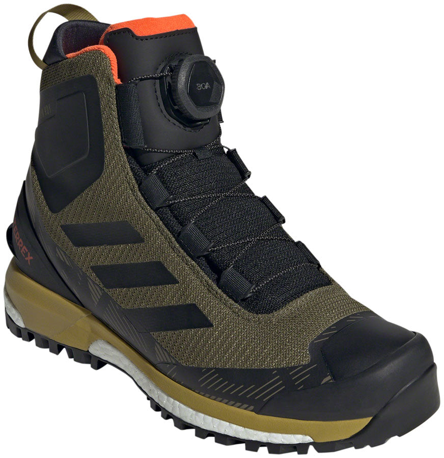 Five Ten Terrex Conrax Boa Winter Boots - Mens Focus Olive/BLK/Pulse Olive 10.5 Cycling Boots Five Ten   
