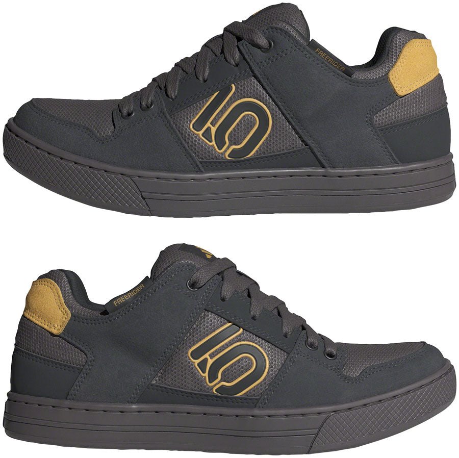 Five Ten Freerider Flat Shoes - Mens Charcoal/Oat/Carbon 6 Shoes and Insoles Five Ten   