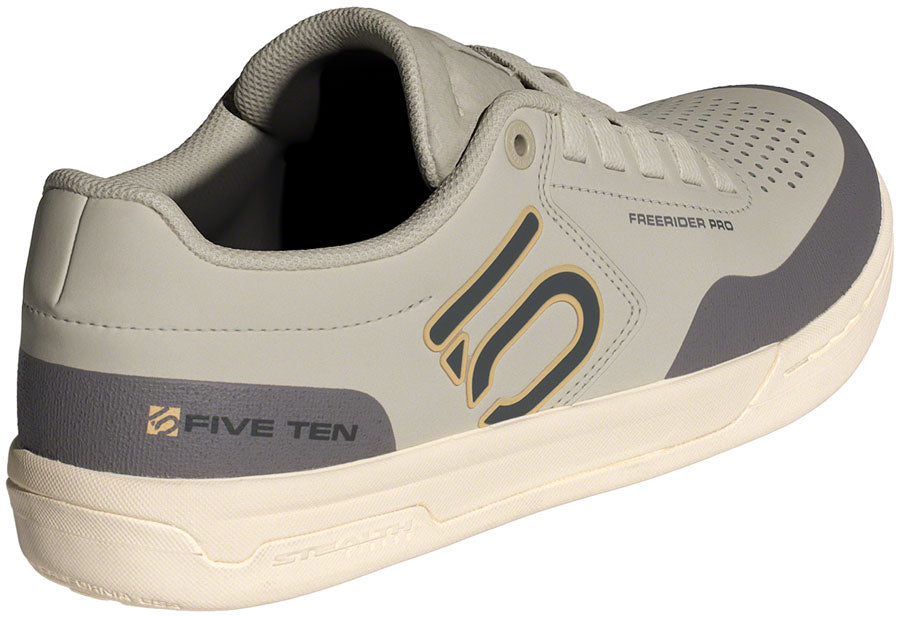 Five Ten Freerider Pro Flat Shoes - Mens Putty Gray/Carbon/Charcoal 7.5 Shoes and Insoles Five Ten   