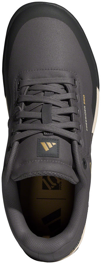 Five Ten Freerider Pro Canvas Flat Shoes - Mens Charcoal/Carbon/Oat 13 Shoes and Insoles Five Ten   