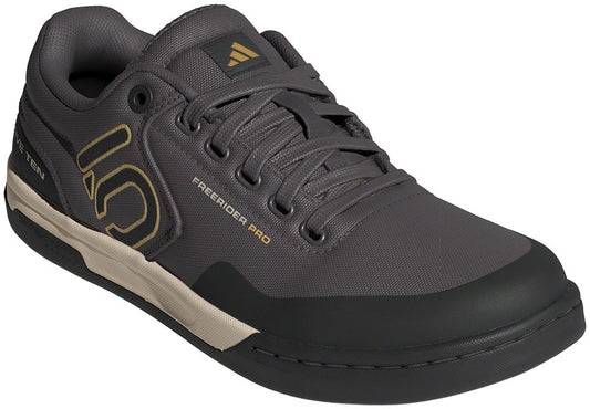 Five Ten Freerider Pro Canvas Flat Shoes - Mens Charcoal/Carbon/Oat 11.5 Shoes and Insoles Five Ten   