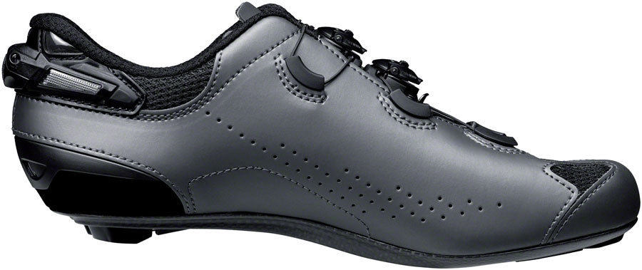 Sidi Shot 2S Road Shoes - Mens Anthracite/Black 43 Shoes and Insoles Sidi   