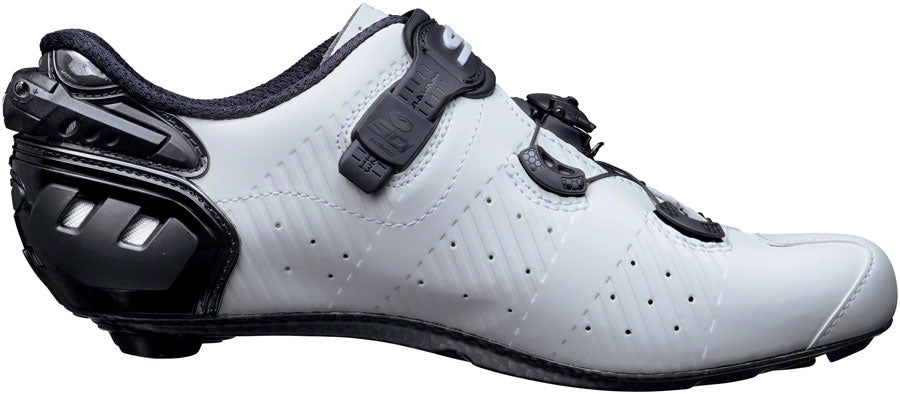Sidi Wire 2S Road Shoes - Mens White/Black 43 Shoes and Insoles Sidi   