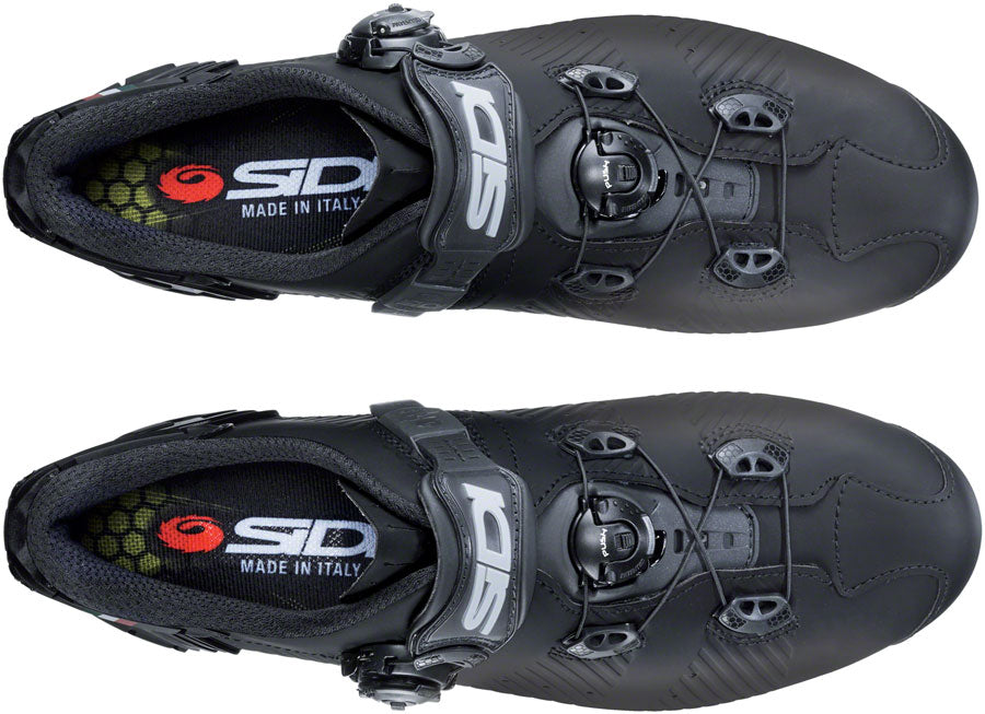 Sidi Wire 2S Road Shoes - Mens Black 46.5 Shoes and Insoles Sidi   