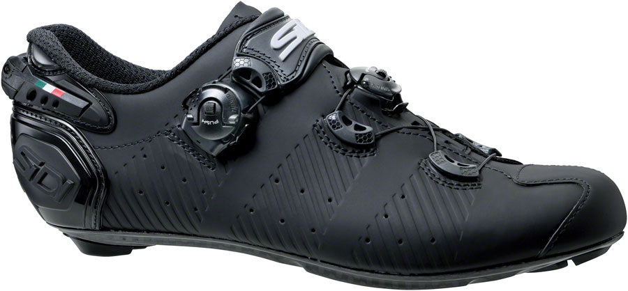 Sidi Wire 2S Road Shoes - Mens Black 42.5 Shoes and Insoles Sidi   