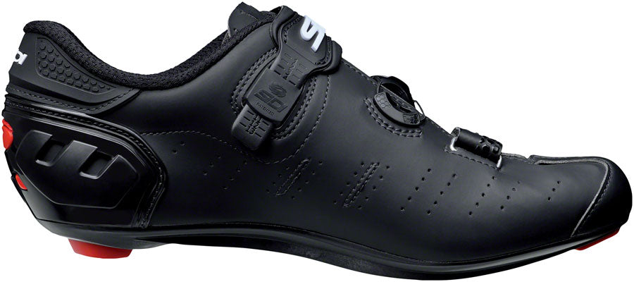 Sidi Ergo 5 Mega Road Shoes - Mens Matte Black 45.5 Shoes and Insoles Sidi   