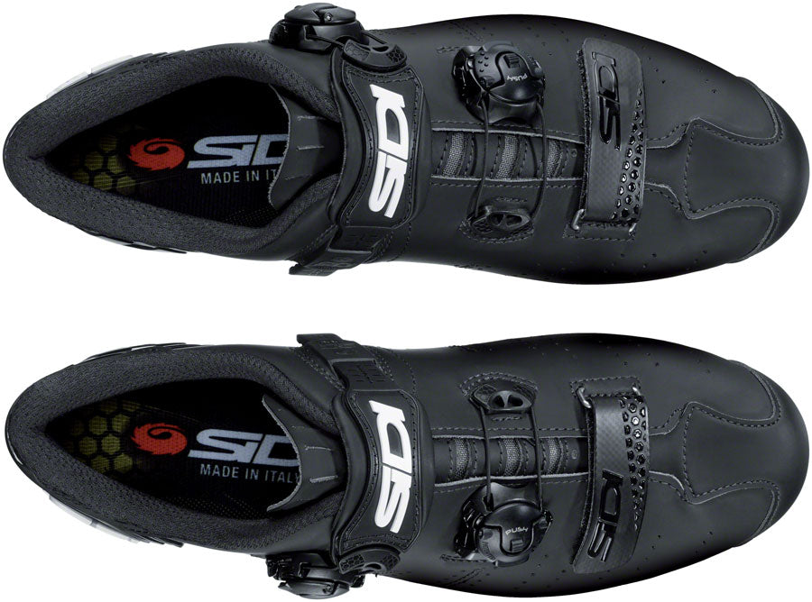 Sidi Ergo 5 Mega Road Shoes - Mens Matte Black 45.5 Shoes and Insoles Sidi   