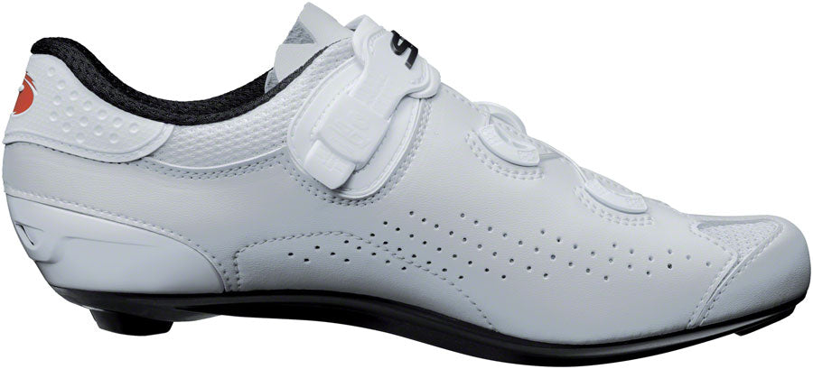 Sidi Genius 10  Road Shoes - Mens White/White 48 Shoes and Insoles Sidi   