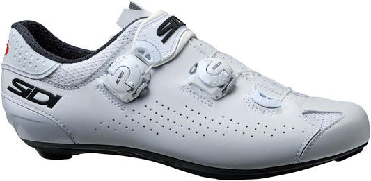 Sidi Genius 10  Road Shoes - Mens White/White 42 Shoes and Insoles Sidi   