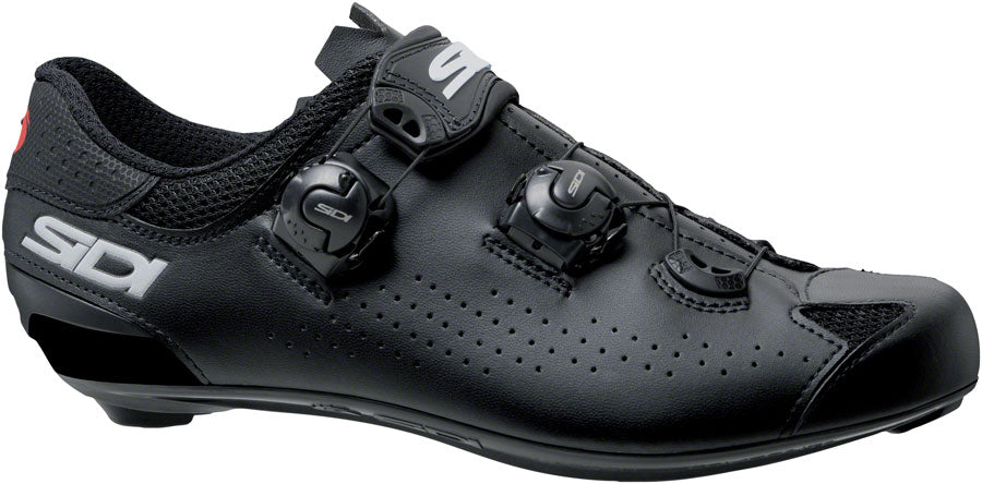 Sidi Genius 10  Road Shoes - Mens Black/Black 40 Shoes and Insoles Sidi   