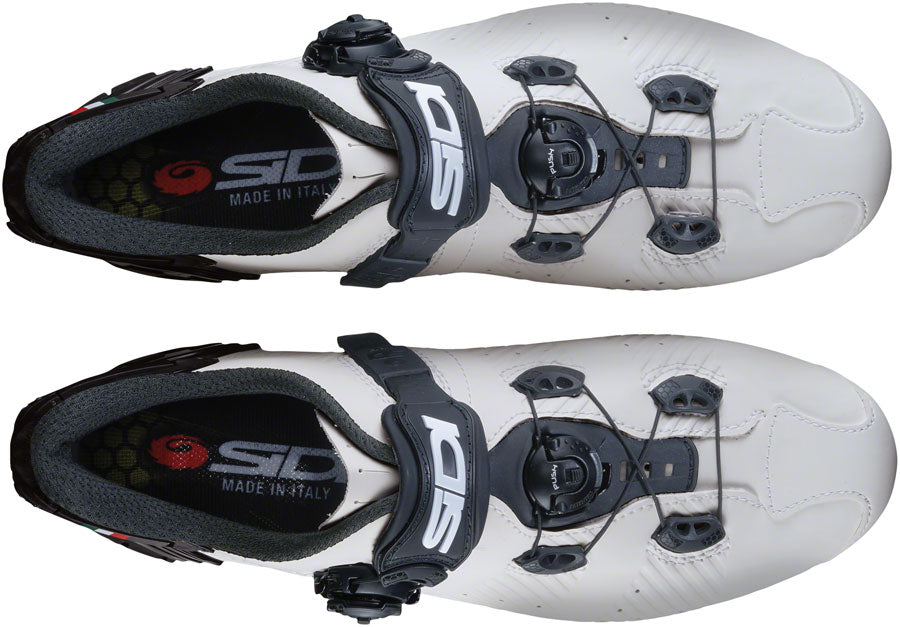 Sidi Wire 2S Road Shoes - Womens White/Black 42.5 Shoes and Insoles Sidi   