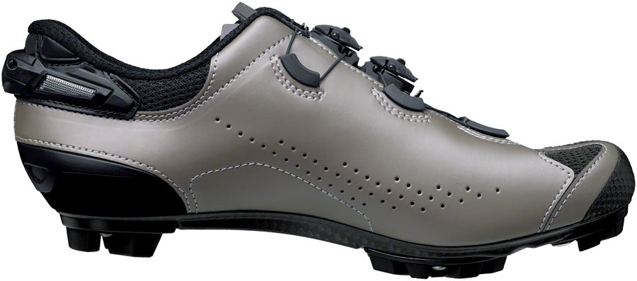 Sidi Tiger 2S Mountain Clipless Shoes - Mens Titanium Black 42 Shoes and Insoles Sidi   