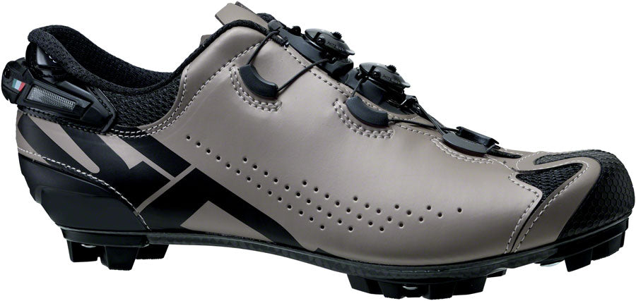 Sidi Tiger 2S Mountain Clipless Shoes - Mens Titanium Black 45 Shoes and Insoles Sidi   