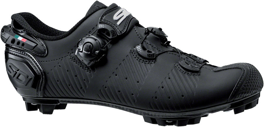 Sidi Drako 2S Mountain Clipless Shoes - Mens Black 45 Shoes and Insoles Sidi   