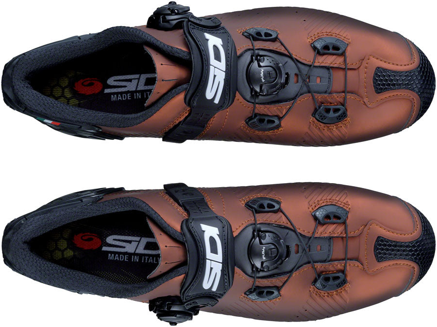 Sidi Drako 2S Mountain Clipless Shoes Mens Rust Black 44