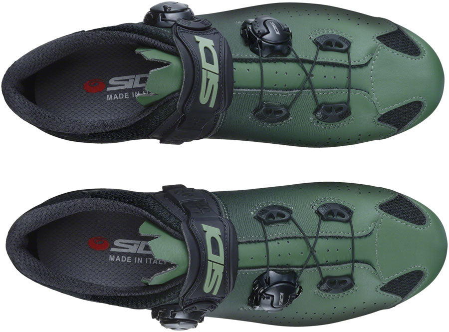 Sidi Eagle 10 Mountain Clipless Shoes - Mens Green/Black 43