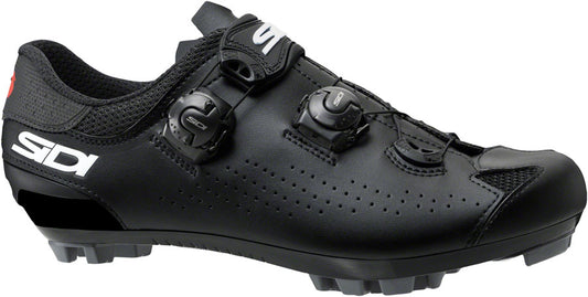 Sidi Eagle 10 Mega  Mountain Clipless Shoes - Mens Black/Black 46.5 Shoes and Insoles Sidi   