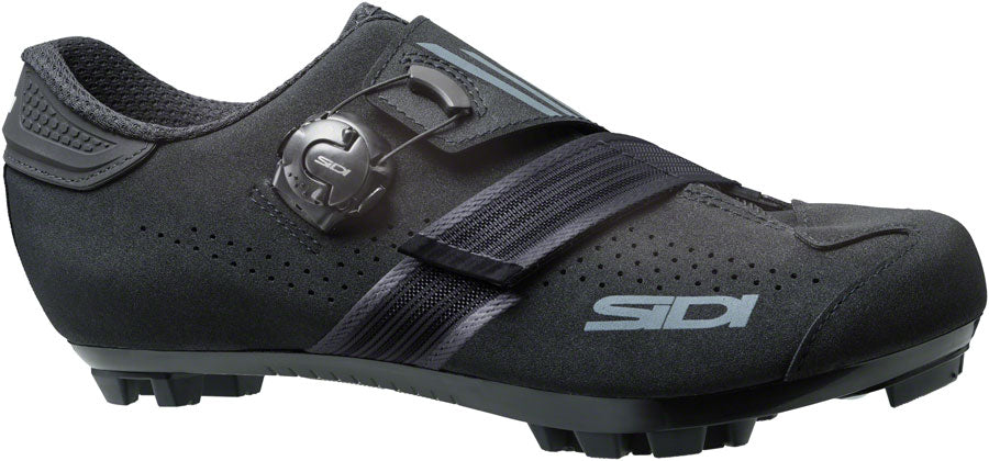 Sidi Aertis Mega Mountain Clipless Shoes - Mens Black/Black 45.5 Shoes and Insoles Sidi   