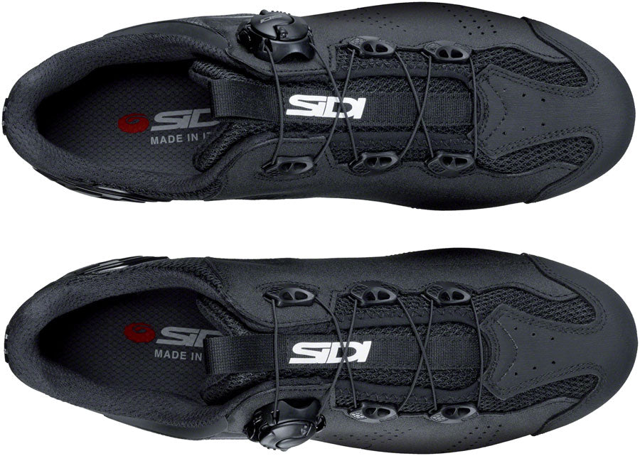 Sidi MTB Gravel Clipless Shoes - Mens Black/Black 45 Shoes and Insoles Sidi   
