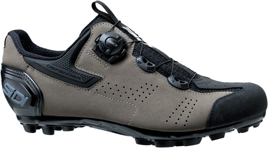 Sidi MTB Gravel Clipless Shoes - Mens Black/Titanium 41 Shoes and Insoles Sidi   