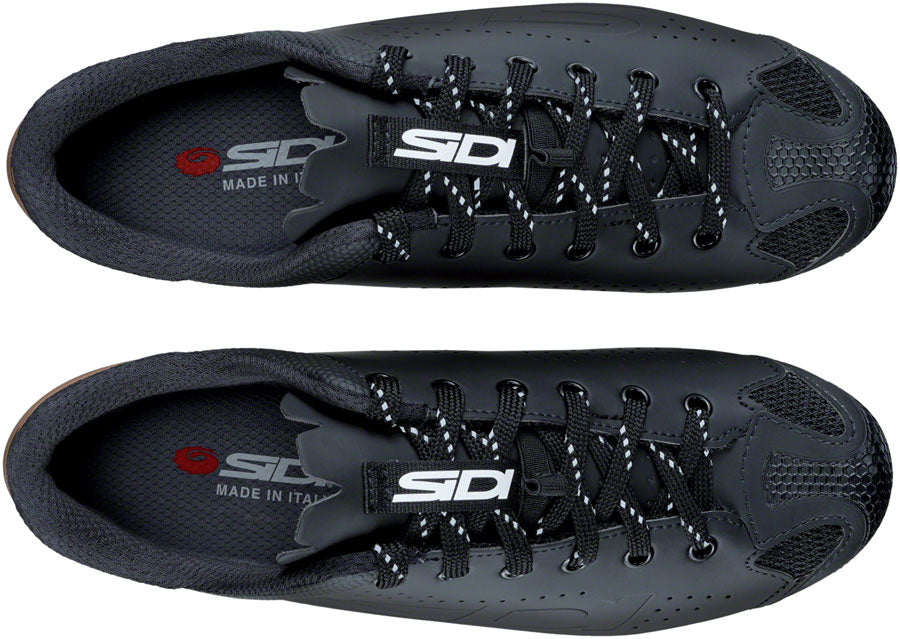 Sidi Dust Shoelace Mountain Clipless Shoes - Mens Black 43 Shoes and Insoles Sidi   