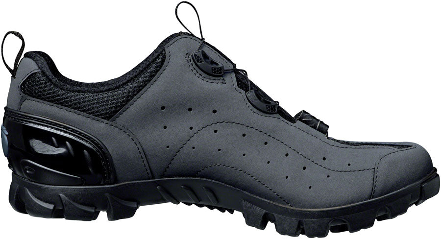 Sidi Dimaro Trail Mountain Clipless Shoes - Mens Gray/Black 43 Shoes and Insoles Sidi   