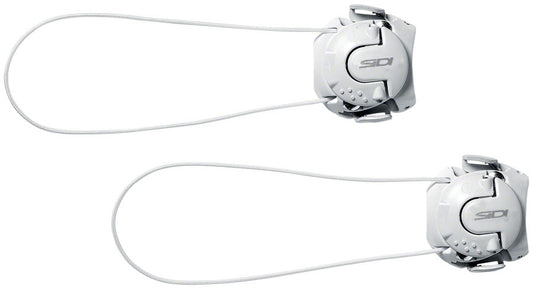 Sidi Tecno-3 Short System Pair - White/White Shoes and Insoles Sidi   