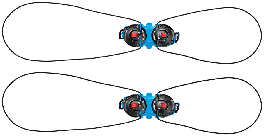 Sidi Tecno-3 Push Double System Pair - Blue/Black Shoes and Insoles Sidi   