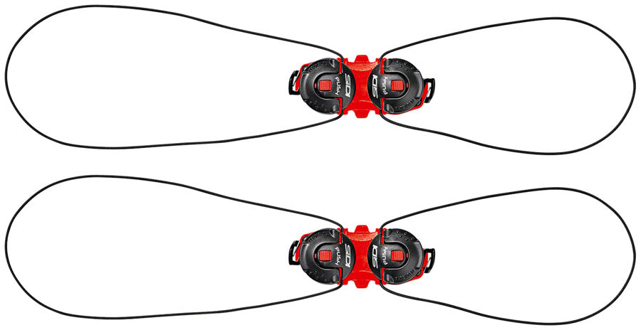 Sidi Tecno-3 Push Double System Pair - Red/Black Shoes and Insoles Sidi   