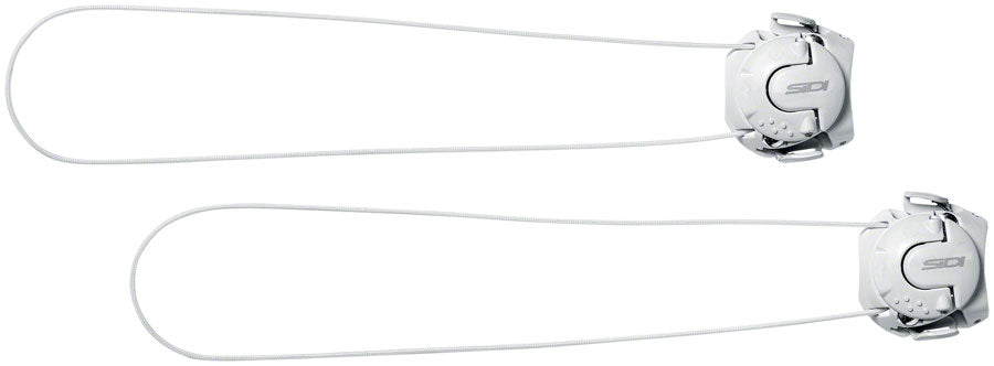 Sidi Tecno-3 Long System Pair - White/White Shoes and Insoles Sidi   