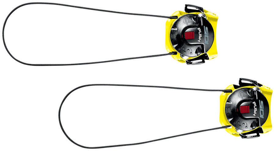 Sidi Tecno-3 Push Short System Pair - Yellow/Black Shoes and Insoles Sidi   