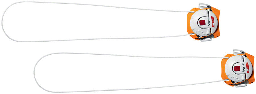 Sidi Tecno-3 Push Long System Pair - Orange/White Shoes and Insoles Sidi   