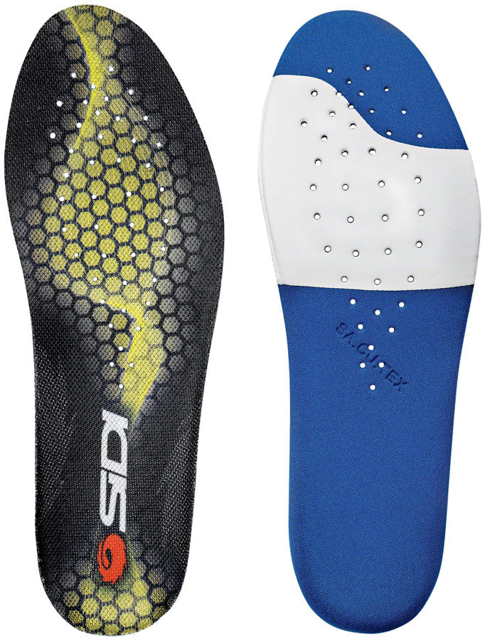 Sidi Comfort Fit Insole - Black/Yellow/White/Red 45 Shoes and Insoles Sidi   