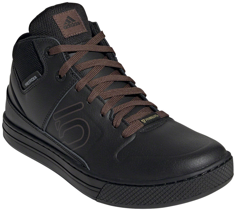 Five Ten Freerider EPS Mid Flat Shoes  - Mens Core BLK / Brown / FTWR White 13 Shoes and Insoles Five Ten   