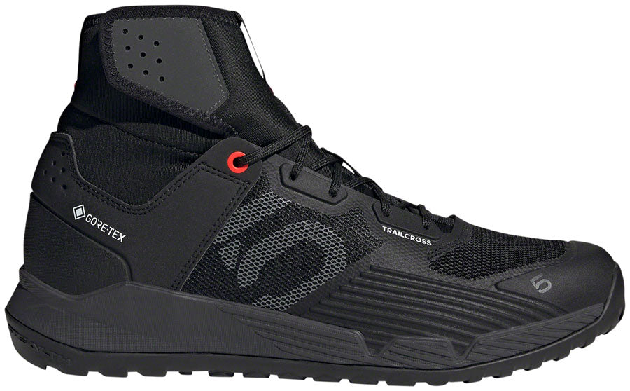 Five Ten Trailcross GTX Flat Shoes - Mens Core BLK / DGH Solid Gray / FTWR White 12.5 Shoes and Insoles Five Ten   
