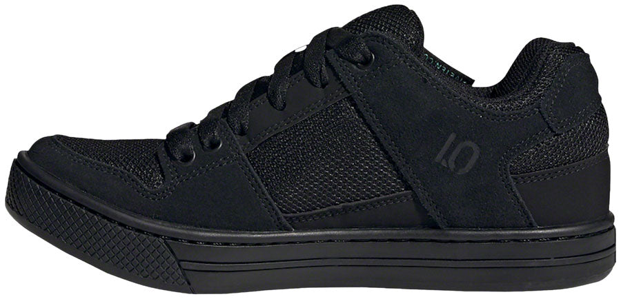 Five Ten Freerider Flat Shoes - Womens Core BLK / Acid Mint / Core BLK 10.5 Shoes and Insoles Five Ten   