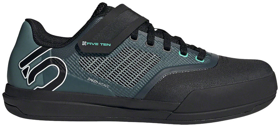 Five Ten Hellcat Pro Mountain Clipless Shoes  -  Womens Core BLK/Crystal White/DGH Solid Gray 10 Shoes and Insoles Five Ten   