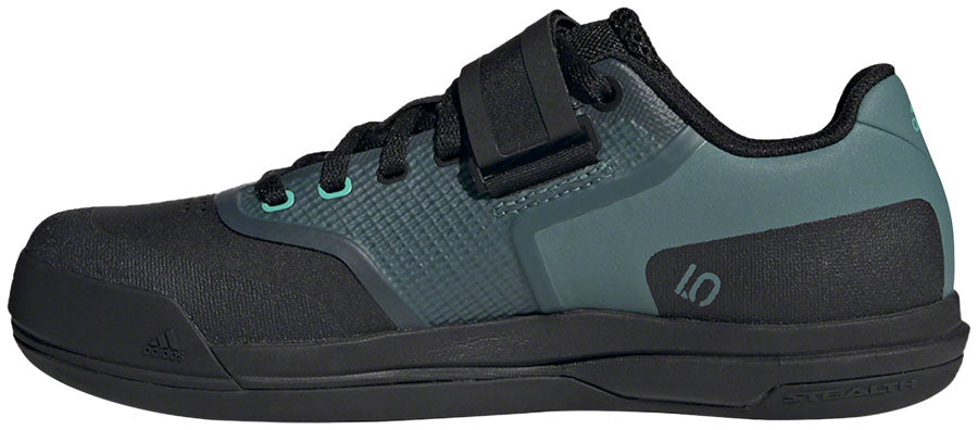 Five Ten Hellcat Pro Mountain Clipless Shoes  -  Womens Core BLK/Crystal White/DGH Solid Gray 9 Shoes and Insoles Five Ten   