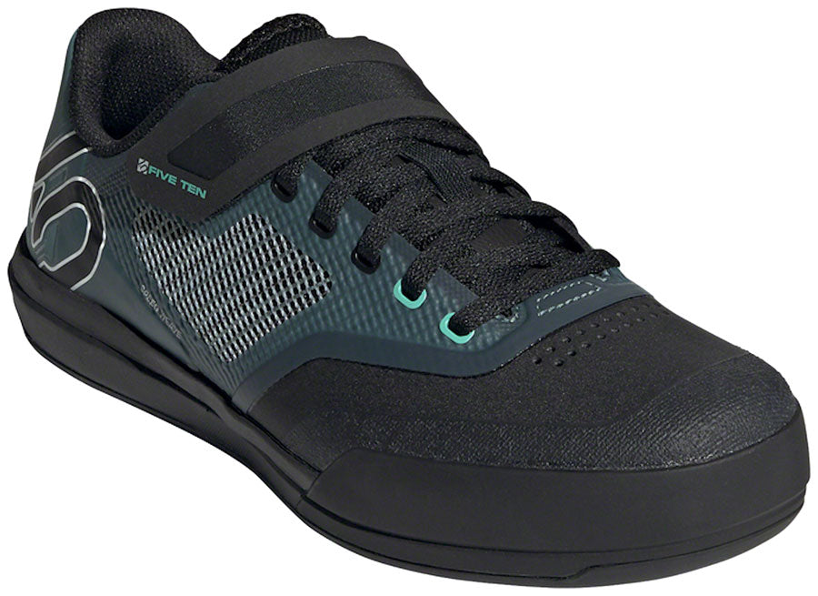 Five Ten Hellcat Pro Mountain Clipless Shoes  -  Womens Core BLK/Crystal White/DGH Solid Gray 9 Shoes and Insoles Five Ten   