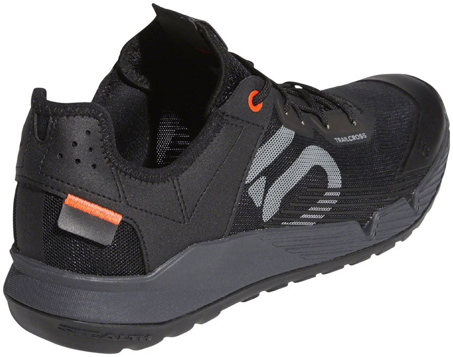 Five Ten Trailcross LT Flat Shoes - Mens Core BLK / Gray Two / Solar Red 11.5 Shoes and Insoles Five Ten   