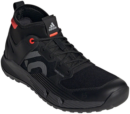 Five Ten Trailcross XT Flat Shoes - Mens Core BLK / Gray Four / Solar Red 7.5 Shoes and Insoles Five Ten   