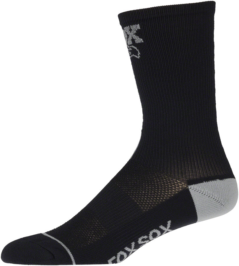 FOX Transfer Coolmax Socks - Black 7" Small/Medium Socks Fox Shox   