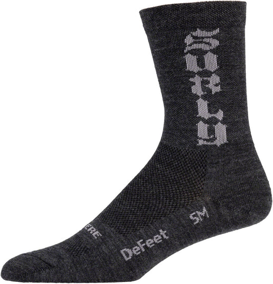 Surly Born to Lose Sock - Charcoal Small Socks Surly   