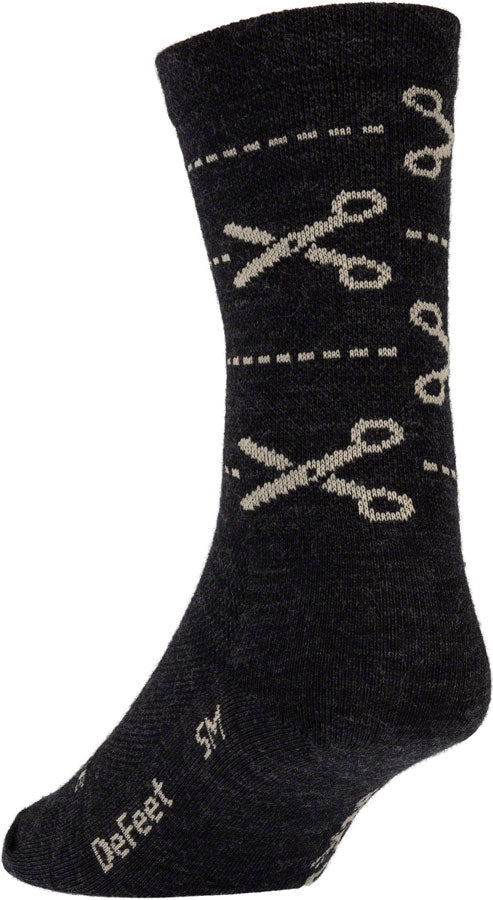 Surly Measure Twice Socks - Charcoal Medium Socks Surly   