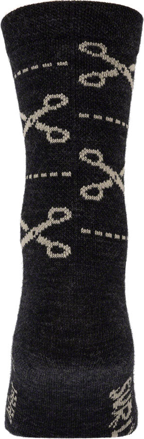 Surly Measure Twice Socks - Charcoal Medium Socks Surly   